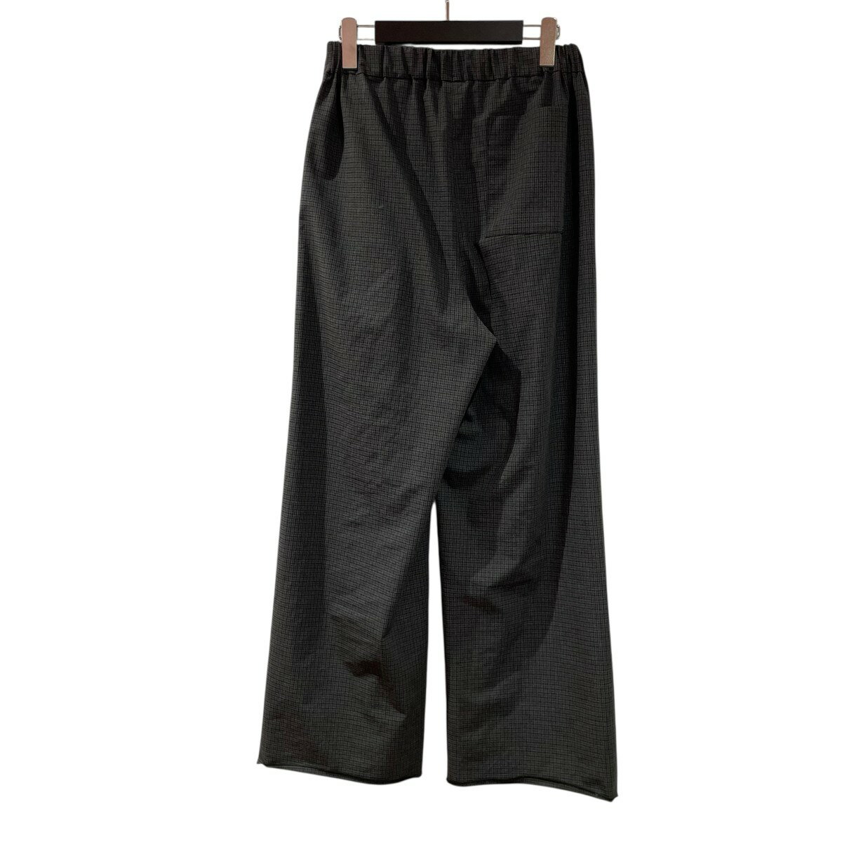 【中古】CITYSHOP25SS PAJAMA TACK パンツ チェックパンツ 25030042826010 グレー サイズ：SIZE 36【価格見直し】