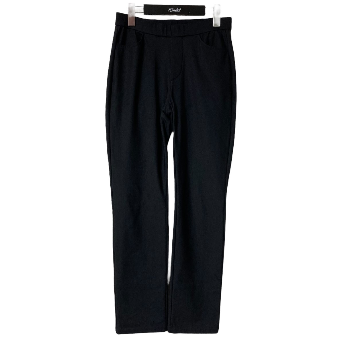 【中古】VIRINA裏起毛スリムイージーパンツ ブラック サイズ:S【価格見直し】