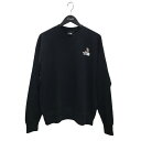 【中古】THE NORTH FACE ZOO PICKER CREW トレーナー NT12536 ブラック サイズ:M 【200625】(ザノースフェイス)