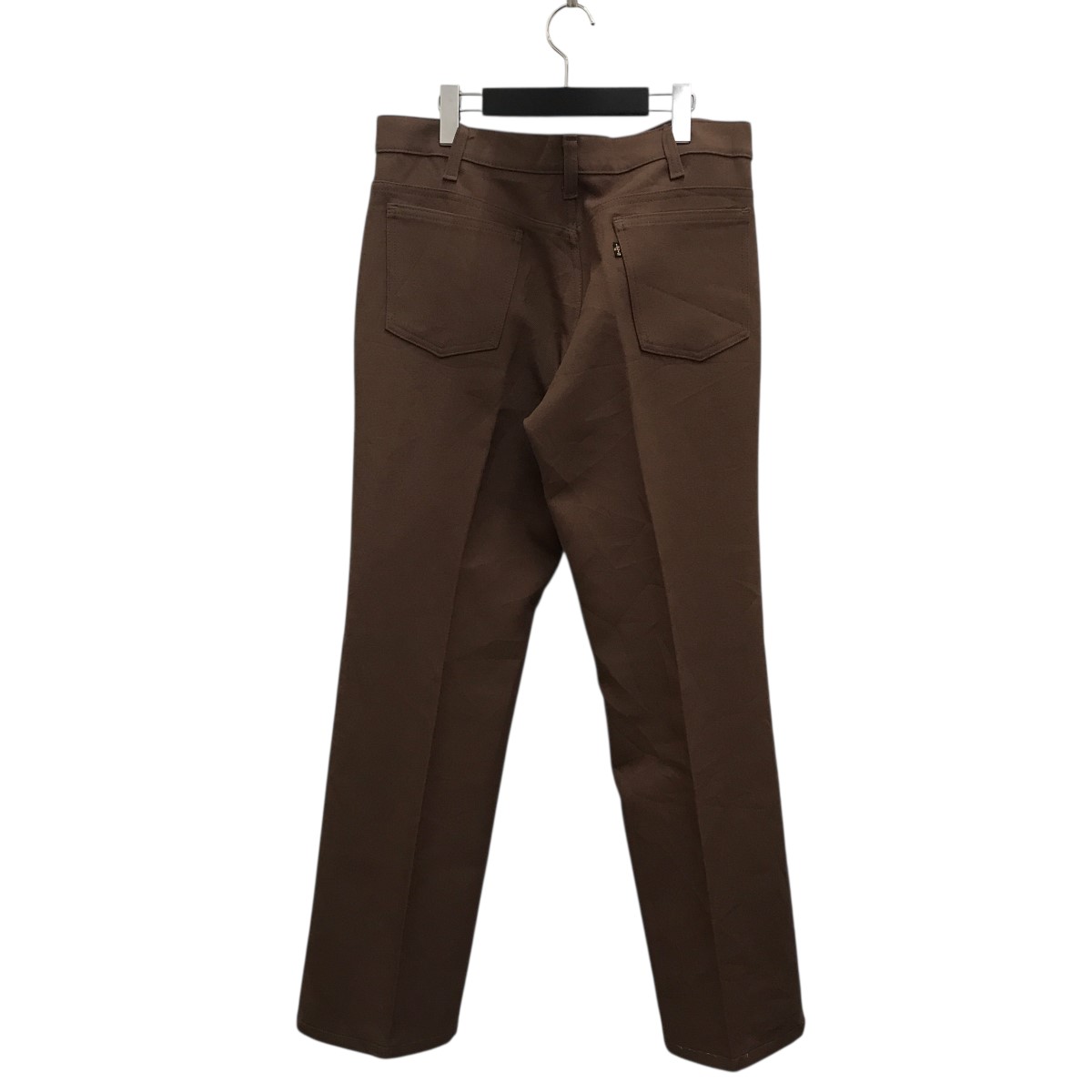 【中古】LEVI’S　USA製／スタプレ スラックス 10517-6127 ブラウン サイズ：W35/L34 【200625】（リーバイス）