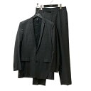 【中古】Dior Homme チェック 2Bスーツ 233C770A2260 グレー サイズ:44 【210625】(ディオールオム)