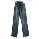【中古】CELINE ジェーン フレアジーンズ / ユニオンウォッシュ デニムデニムパンツ ライトインディゴ サイズ:24 【210625】(セリーヌ)