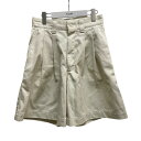 【中古】THE SHINZONE 21MMSPA09 TOMBOY SHORTS ハーフパンツ ホワイト サイズ:34 【210625】(ザシンゾーン)
