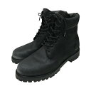 【中古】Timberland×JIMMY CHOOラメブーツ ブラック サイズ:8.5【価格見直し】