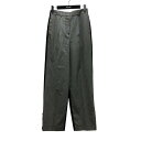 【中古】GIVENCHY 裾ボタン切替パンツ BW50J71309 グレー×ブラック サイズ:34 【220625】(ジバンシィ)