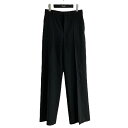【中古】LE CIEL BLEU ストレートパンツ ブラック サイズ:36 【220625】(ルシェルブルー)