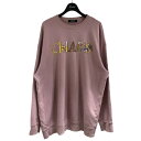 【中古】UNDERCOVER プリントスウェット ライトピンク サイズ:2 【220625】(アンダーカバー)