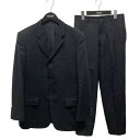 【中古】COMME des GARCONS HOMME DEUX セットアップスーツ DC-J003/DC-P002 ブラック サイズ:S 【230625】(コムデギャルソンオムドゥ)(4)