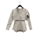 【中古】Snidel ペプラムキャミ&ニットカーデセット SWNT241176 アイボリー サイズ:ONE SIZE 【230625】(スナイデル)
