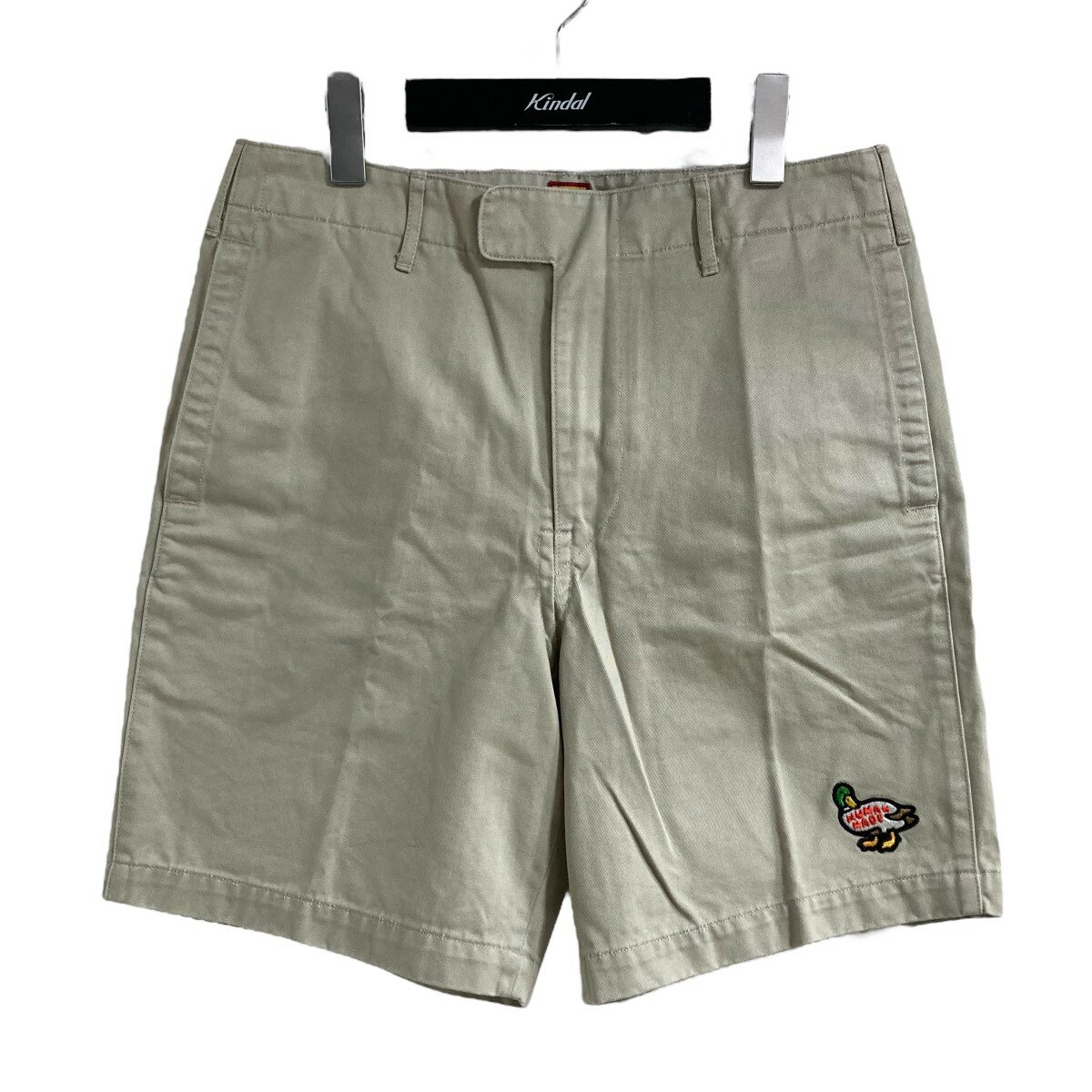 *HUMAN MADE ロゴワンポイント コーディロイ ショートパンツ L HUMAN MADE ロゴワンポイント コーディロイ ショートパンツ L