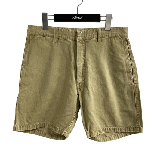 【中古】VISVIM ショートパンツ キャメル サイズ:1 【250625】(ビズビム) 【中古】VISVIM ショートパンツ キャメル サイズ:1 【250625】(ビズビム)