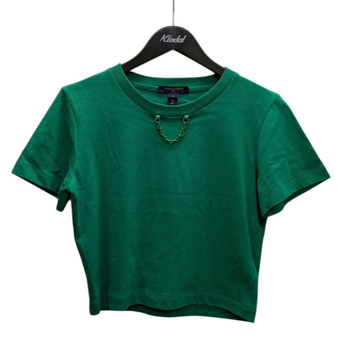 チェーンがお洒落☆LouisVuitton クロップド Tシャツ レディース 楽天市場】ルイ・ヴィトン チェーン(トップス|レディース