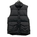 【中古】snow peak ダウンベスト UR JK 22AU701 ブラック サイズ:M 【260625】(スノーピーク)