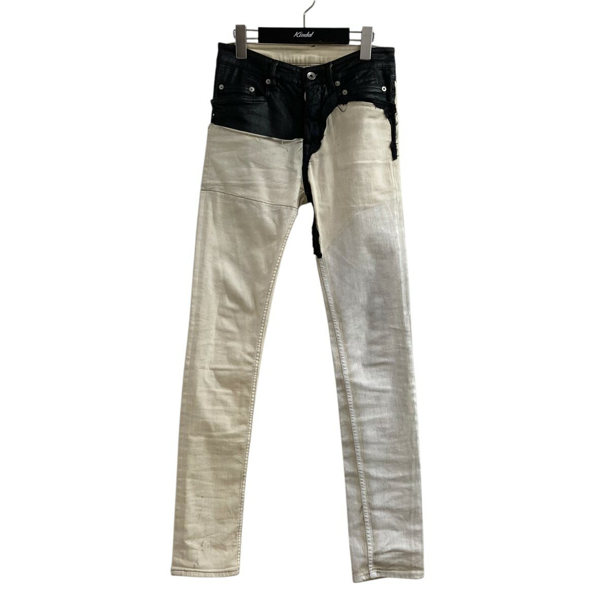 【中古】DRKSHDW　デニムパンツ ブラック×ホワイト サイズ：28 【260625】（ダークシャドウ）