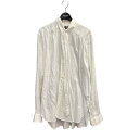 【中古】NeedlesAscot Collar EDW Gather Shirt レギュラーカラーシャツ GL198 ホワイト サイズ:M【価格見直し】