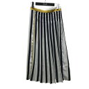 【中古】Victoria Victoria Beckham プリーツスカート SKVV 088 PSS19 ホワイト サイズ:36 【270625】(ヴィクトリア ヴィクトリア ベッカム)