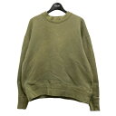 【中古】UNION LAUNCH クルーネックスウェット 3410900345 オリーブ サイズ:S 【300625】(ユニオンランチ)