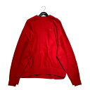 【中古】MAISON SPECIAL クルーネックスウェット 21232415705 レッド サイズ:Free 【300625】(メゾンスペシャル)