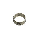 【中古】GUCCI BLIND FOR LOVE リング サイズ:9号 【300625】(グッチ)