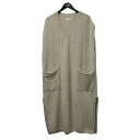 【中古】IENA ウールカシミヤ ロングジレ ジレ 20080900754030 アイボリー サイズ:- 【300625】(イエナ)