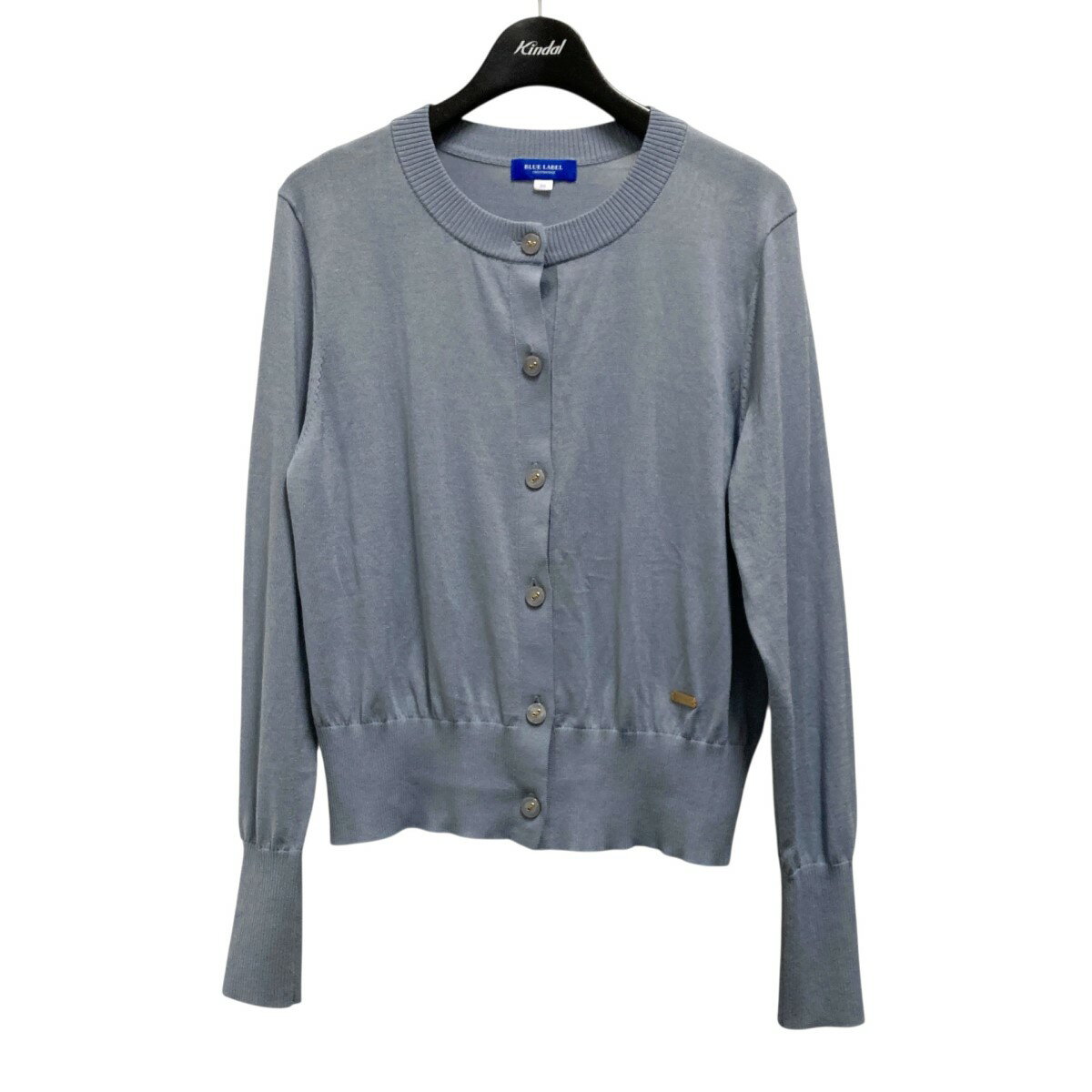 美品　ブルーレーベルクレストブリッジ　ニットコート　コーディガン　三陽商会 美品 ブルーレーベルクレストブリッジ ニットコート コーディ