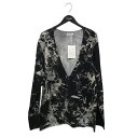 【中古】IMMUNE damaged swatshirt Vネックトレーナー ブラック サイズ:F 【300625】(イミューン)