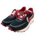 【中古】NIKE×UNDERCOVER 「LD WAFFLE SU」 ローカットスニーカー DJ4877 300 ミッドナイトネイビー×ユニバーシティーレッド サイズ:28cm 【300625】(ナイキ×アンダーカバー)