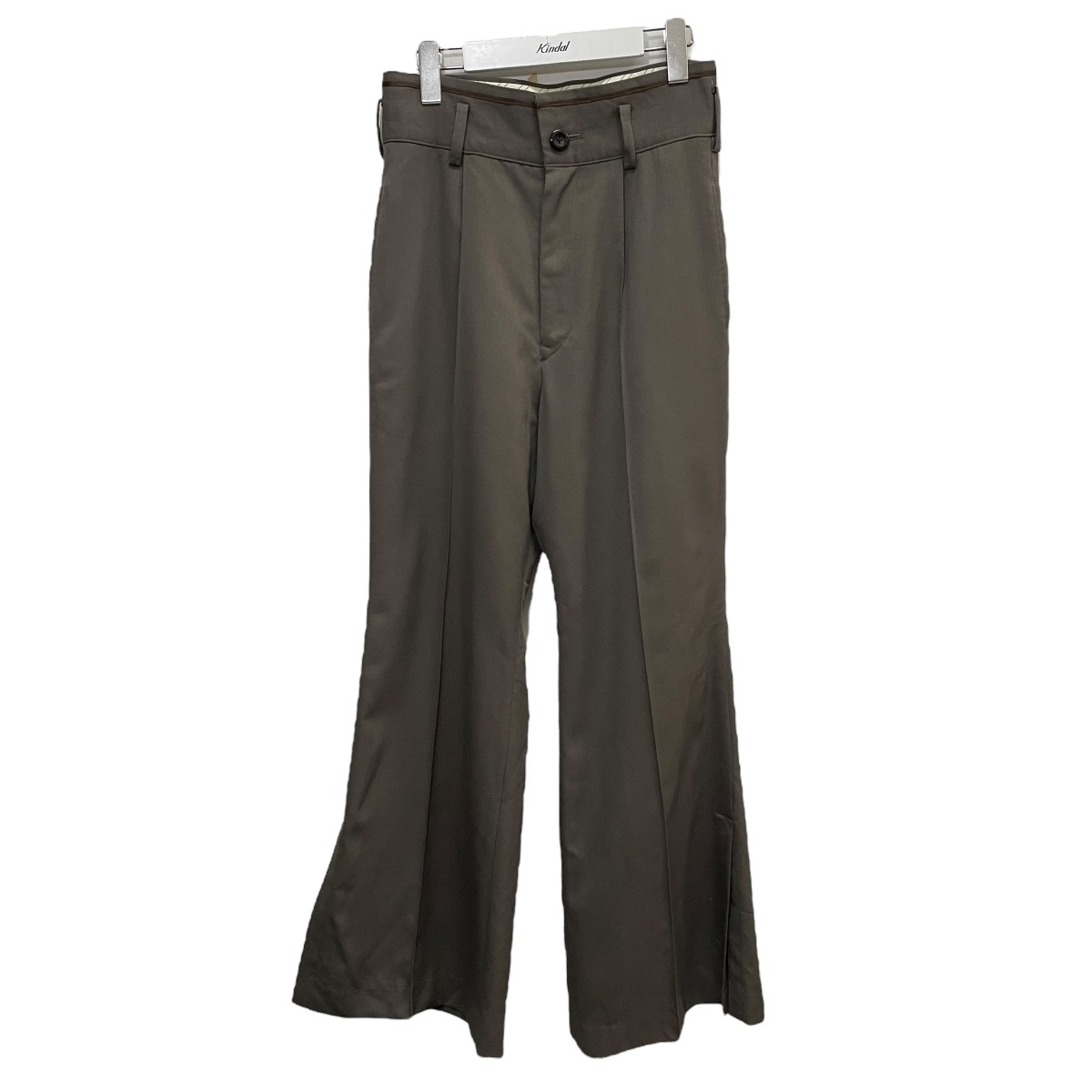 【中古】UJOH×LOKITHOフレアパンツ U774-P02-150 ベージュ サイズ：2【価格見直し】