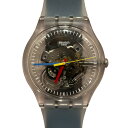 【中古】SWATCH clearly black striped 腕時計 クリア サイズ:記載なし 【010725】(スウォッチ)(4)