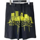 【中古】RAF SIMONS Show Half length Skirt ブラック サイズ:44 【020725】(ラフシモンズ)