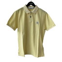 【中古】STONE ISLAND 半袖ポロシャツ 741522S67 イエロー サイズ:L 【030725】(ストーンアイランド)