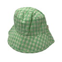 【中古】BLAMINK MS LI PRINT HAT バケットハット グリーン×ホワイト 【030725】(ブラミンク)