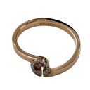 【中古】GUCCI GGランニングリング ピンクゴールド サイズ:10号 【020725】(グッチ)