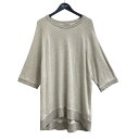 【中古】N/07 スウェット ベージュ サイズ:F 【030725】(エヌゼロナナ)