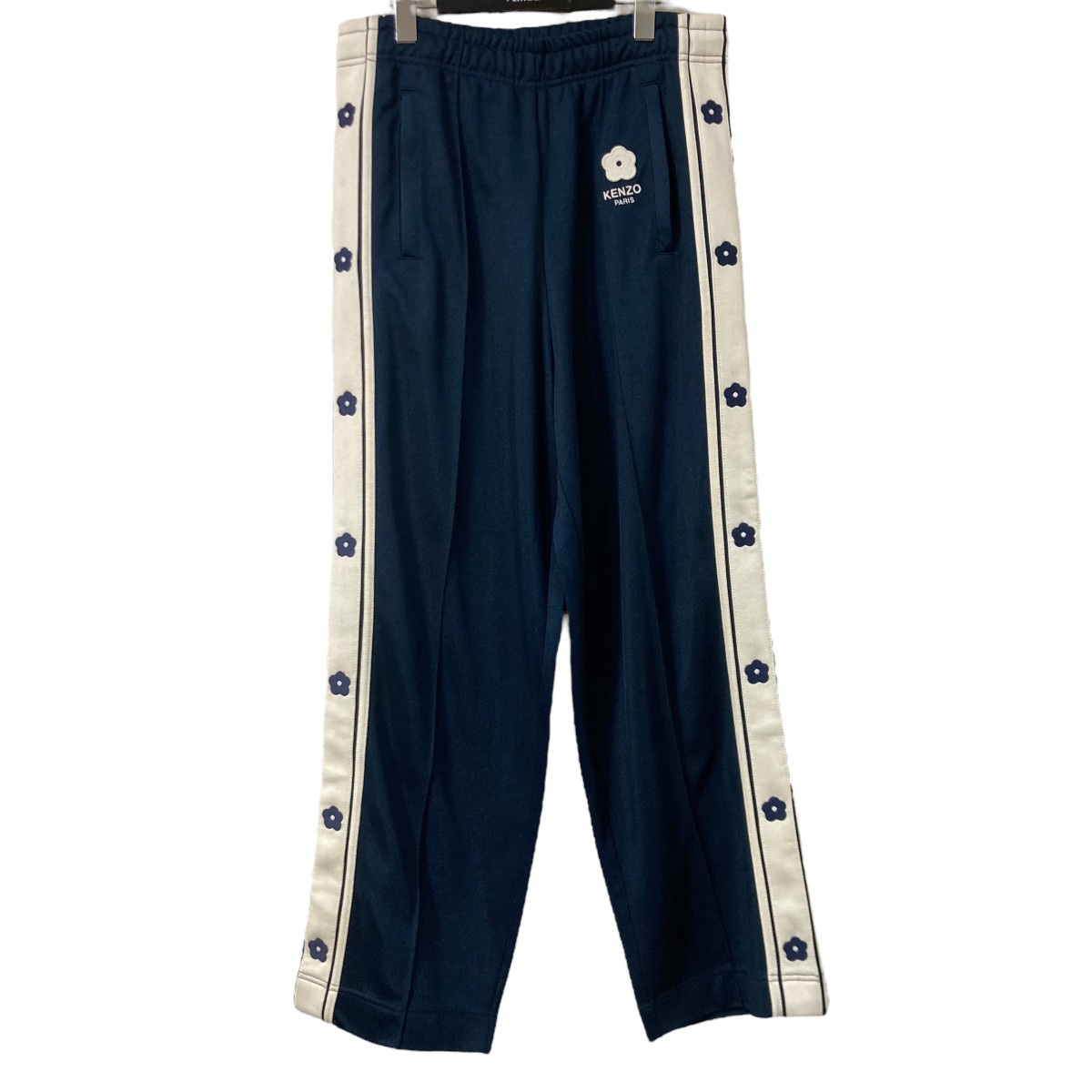 【中古】KENZOトラックパンツ FD55PA7474IE ネイビー サイズ：S【価格見直し】