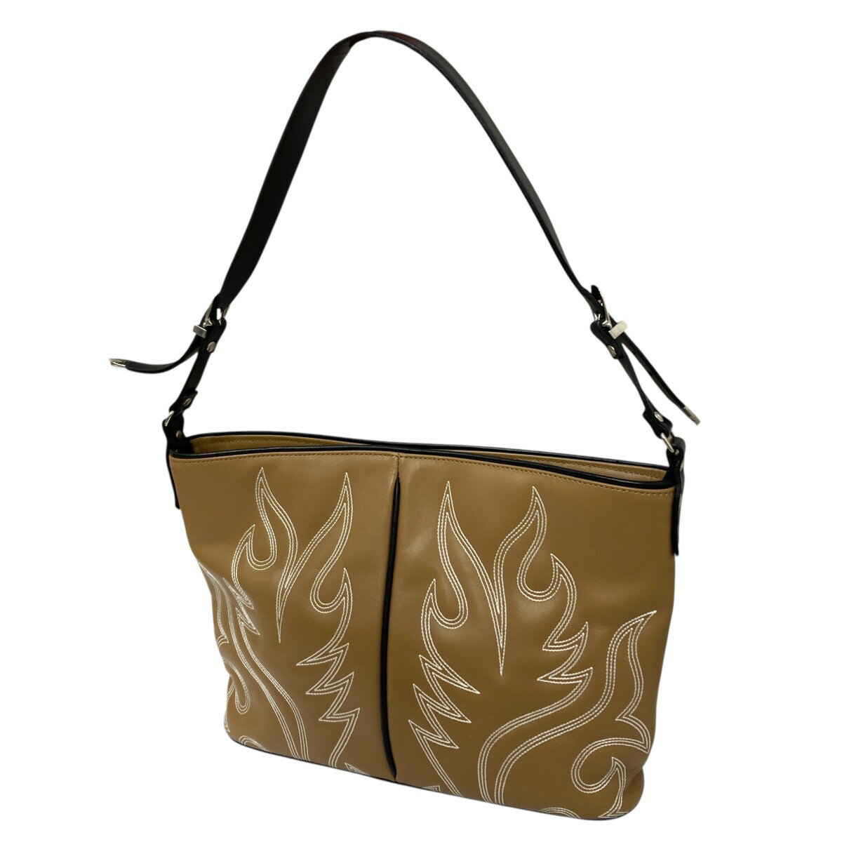 【中古】TOGA TOO　Western Shoulder Bag ショルダーバッグ ベージュ 【030725】（トーガトゥ）