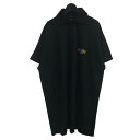【中古】BALENCIAGA ebay刺繍ポロシャツ 817418 ブラック サイズ:L 【040725】(バレンシアガ)