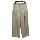 【中古】TODAYFUL ワイドパンツ 12110723 ベージュ サイズ:36 【040725】(トゥデイフル)