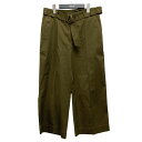 【中古】LAUREN RALPH LAUREN ワイドパンツ オリーブ サイズ:6 【050725】(ローレン ラルフ ローレン)