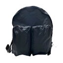 【中古】Bagjackコーデュラナイロン 2ポケットデイパック バックパック ブラック【価格見直し】
