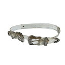 【中古】TOGA PULLA PVCベルト クリア×シルバー 【050725】(トーガプルラ)