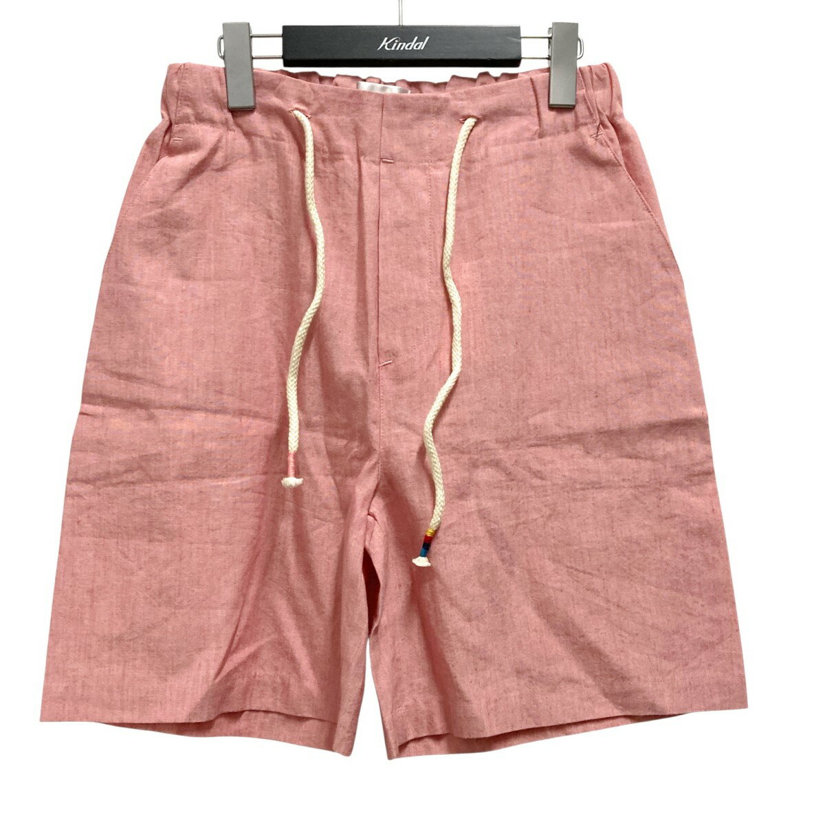 【中古】THE SILTED COMPANY CFSLN-PK LINENCOFFIN SHORT ショートパンツ ピンク サイズ:XS 【050725】(ザシルテッドカンパニー)