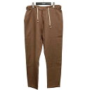 【中古】THE SILTED COMPANY CFKM WH KIMONOCOFFIN PANTS イージーパンツ ブラウン サイズ:L 【050725】(ザシ...