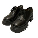 【中古】UNDERCOVER platform shoes ローカットスニーカー UP2D1F01 ブラック サイズ:XS 【060725】(アンダーカバー)