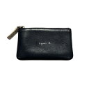 【中古】agnes b キーポーチ MH19-03 ブラック サイズ:記載なし 【060725】(アニエスベー)