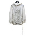 【中古】IENA ハーフジップパーカー 21 011 900 0150 3 0 ホワイト サイズ:36 【060725】(イエナ)