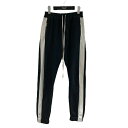 【中古】RICK OWENS サイドラインパンツ ブラック サイズ:IT38 【070725】(リックオウエンス)