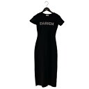 【中古】Darich ラインストーンロゴカットワンピ ワンピース 112414070 ブラック サイズ:フリー 【070725】(ダーリッチ)(4)