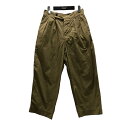 【中古】MHL タックパンツ 595-3143505 ライトブラウン サイズ:1 【080725】(エムエイチエル)