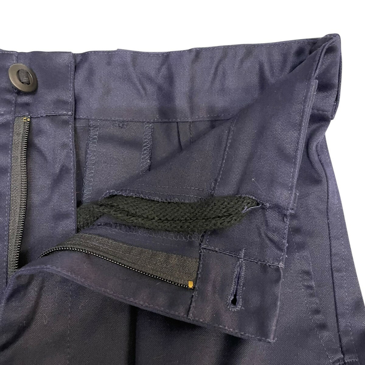 【中古】ROYAL NAVY　イギリス海軍 カーゴパンツ 8415-99-245-3548 ネイビー サイズ：90/80/96 【080725】（ロイヤルネイビー）